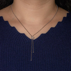 Necklace White gold diamond