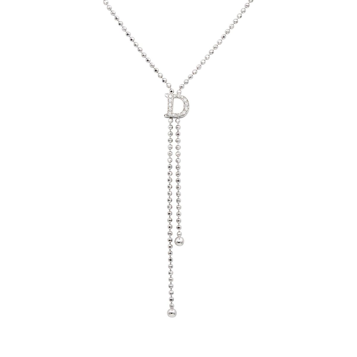 Necklace White gold diamond