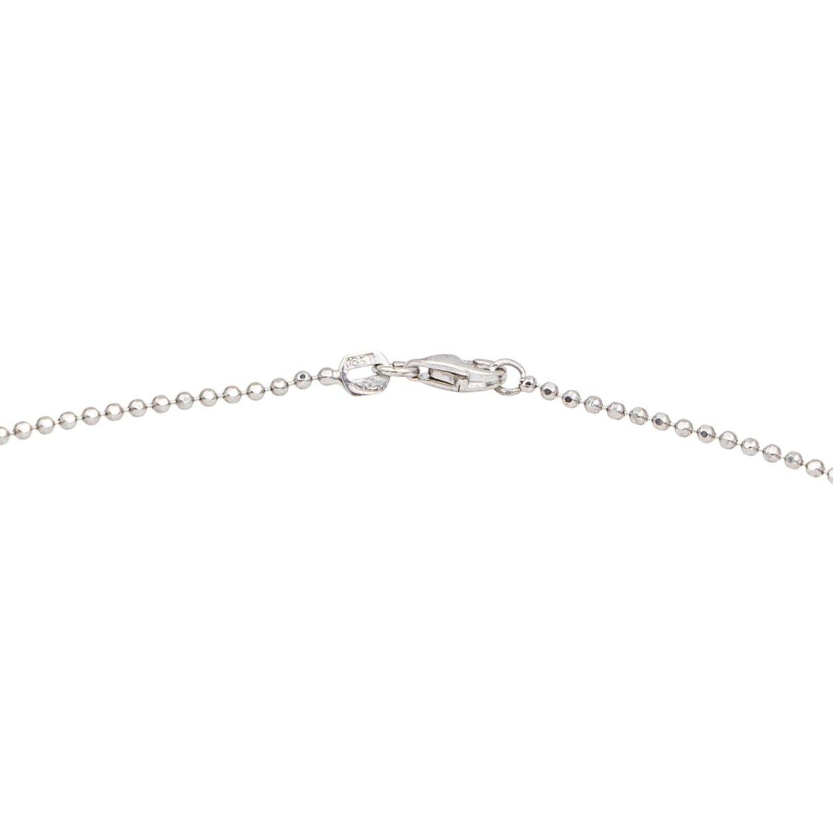 Necklace White gold diamond