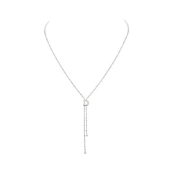Necklace White gold diamond