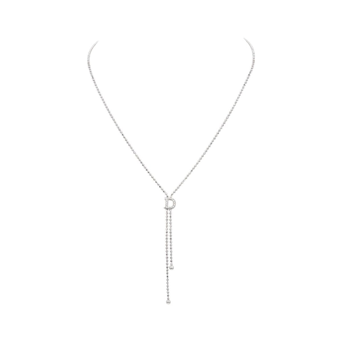 Necklace White gold diamond