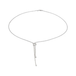 Necklace White gold diamond