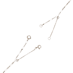 Collier Négligé en or blanc, platine et diamants - Castafiore