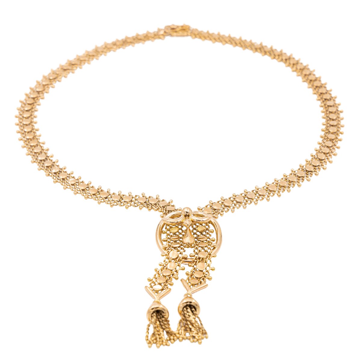 Collier Négligé en or jaune - Castafiore