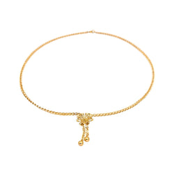 Necklace  Neglected Yellow gold