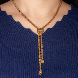 Collier Négligé en or jaune - Castafiore