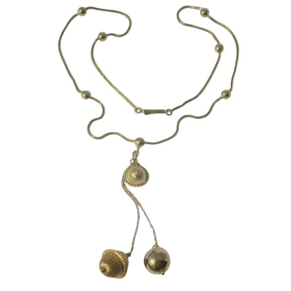 Collier Négligé en or jaune - Castafiore