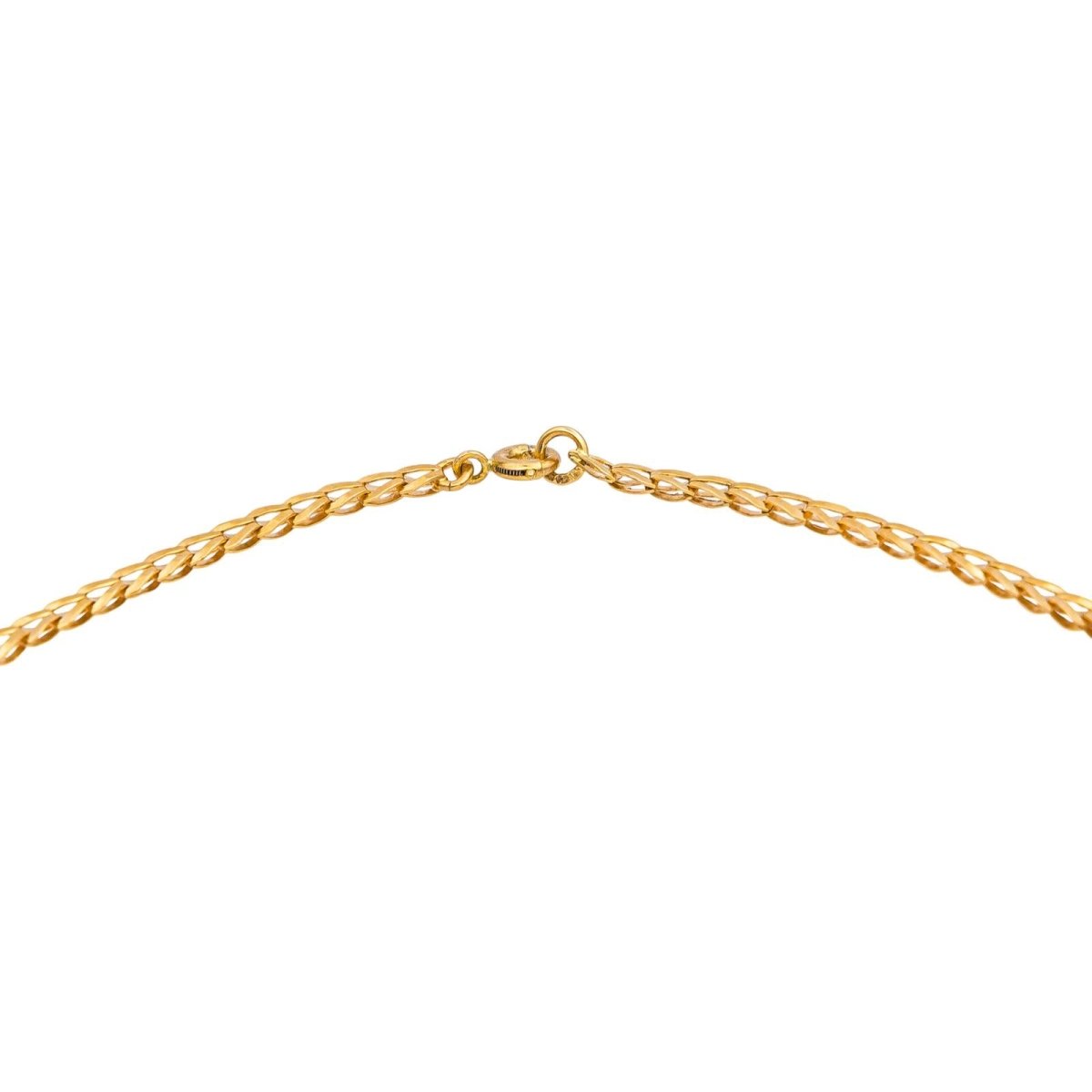 Necklace  Neglected Yellow gold