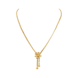 Necklace  Neglected Yellow gold