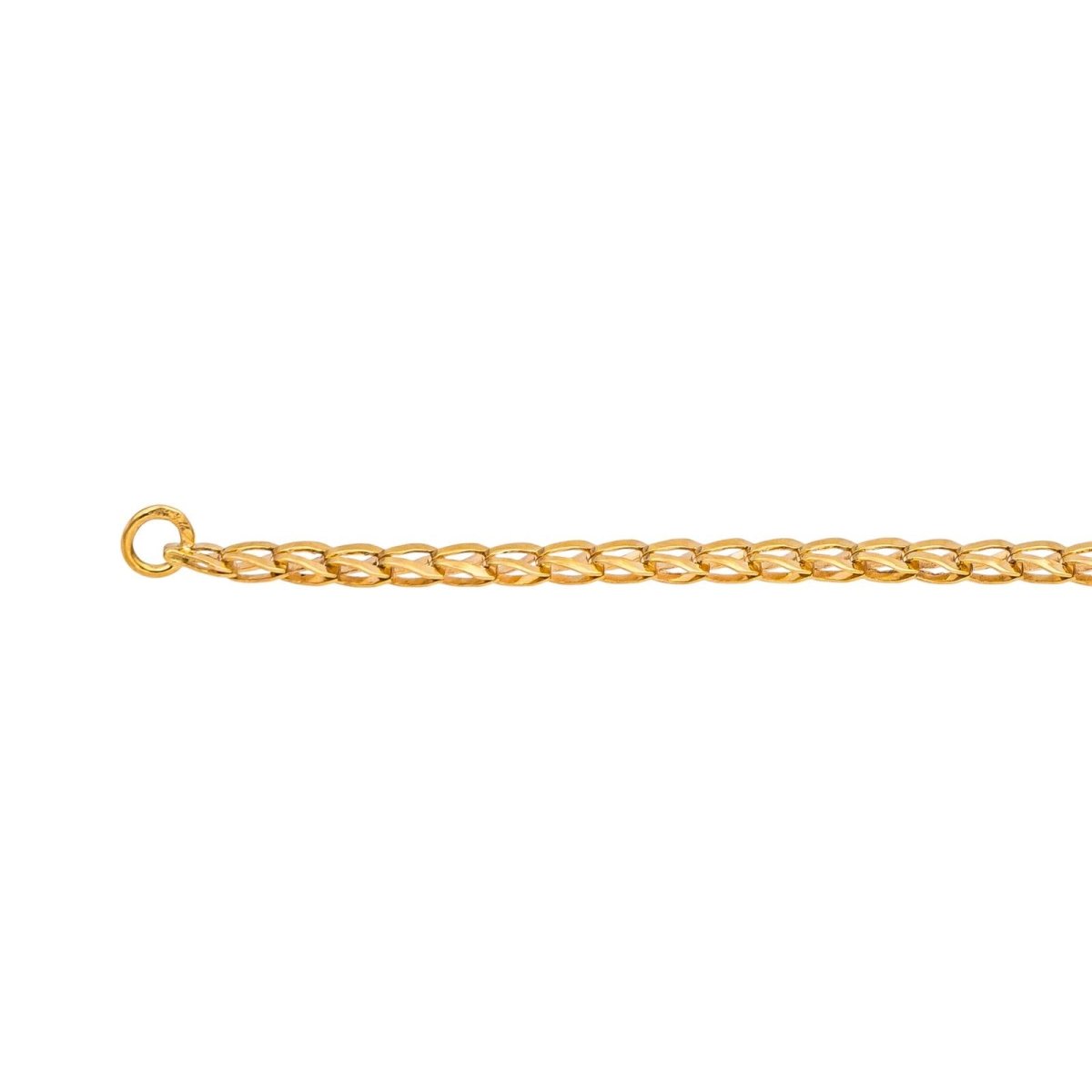 Necklace  Neglected Yellow gold