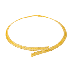 Collier Négligé en or jaune - Castafiore