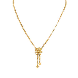 Necklace  Neglected Yellow gold