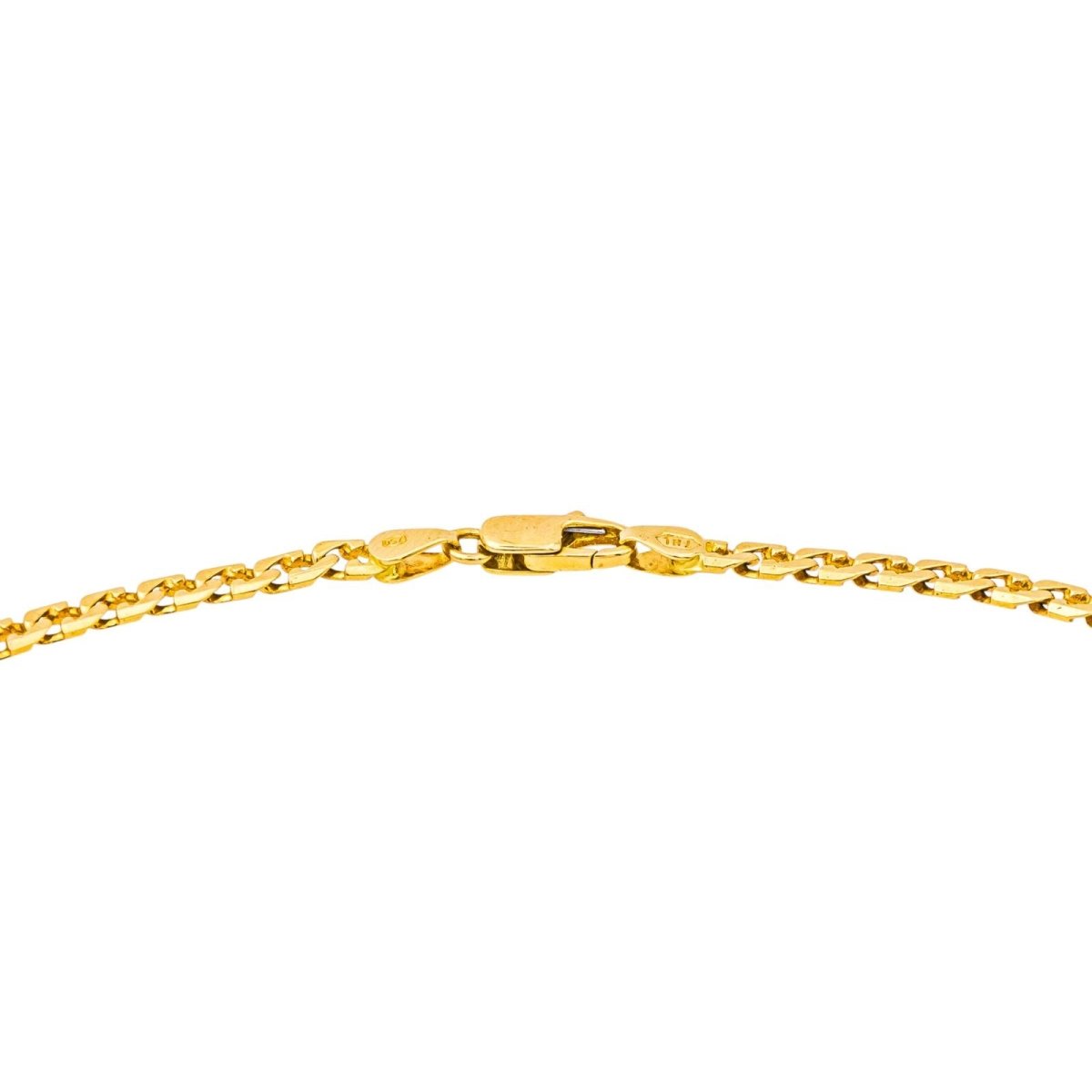 Collier Négligé en or jaune, saphirs et diamants - Castafiore