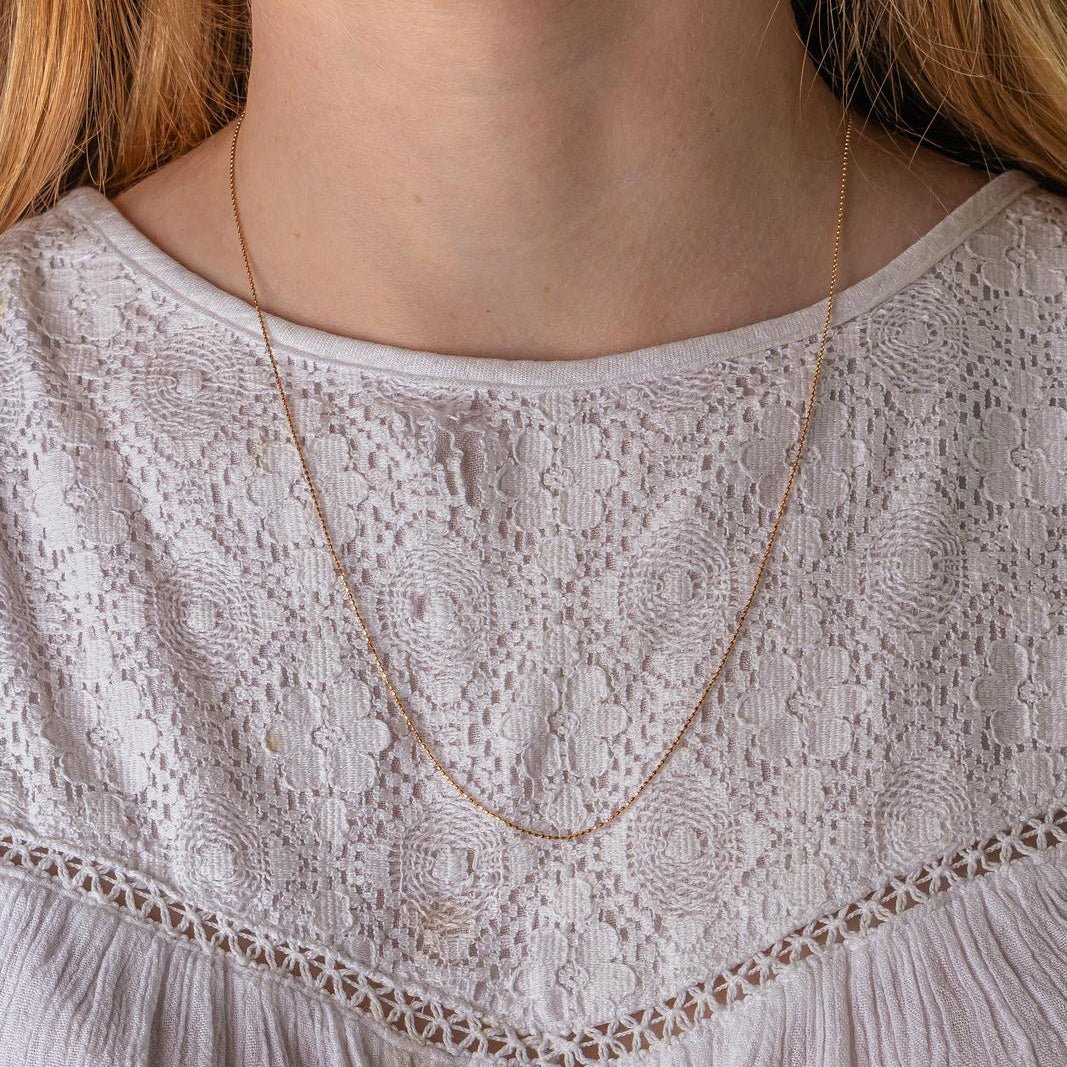 Collier Négligé GINETTE NY en or rose et diamants - Castafiore