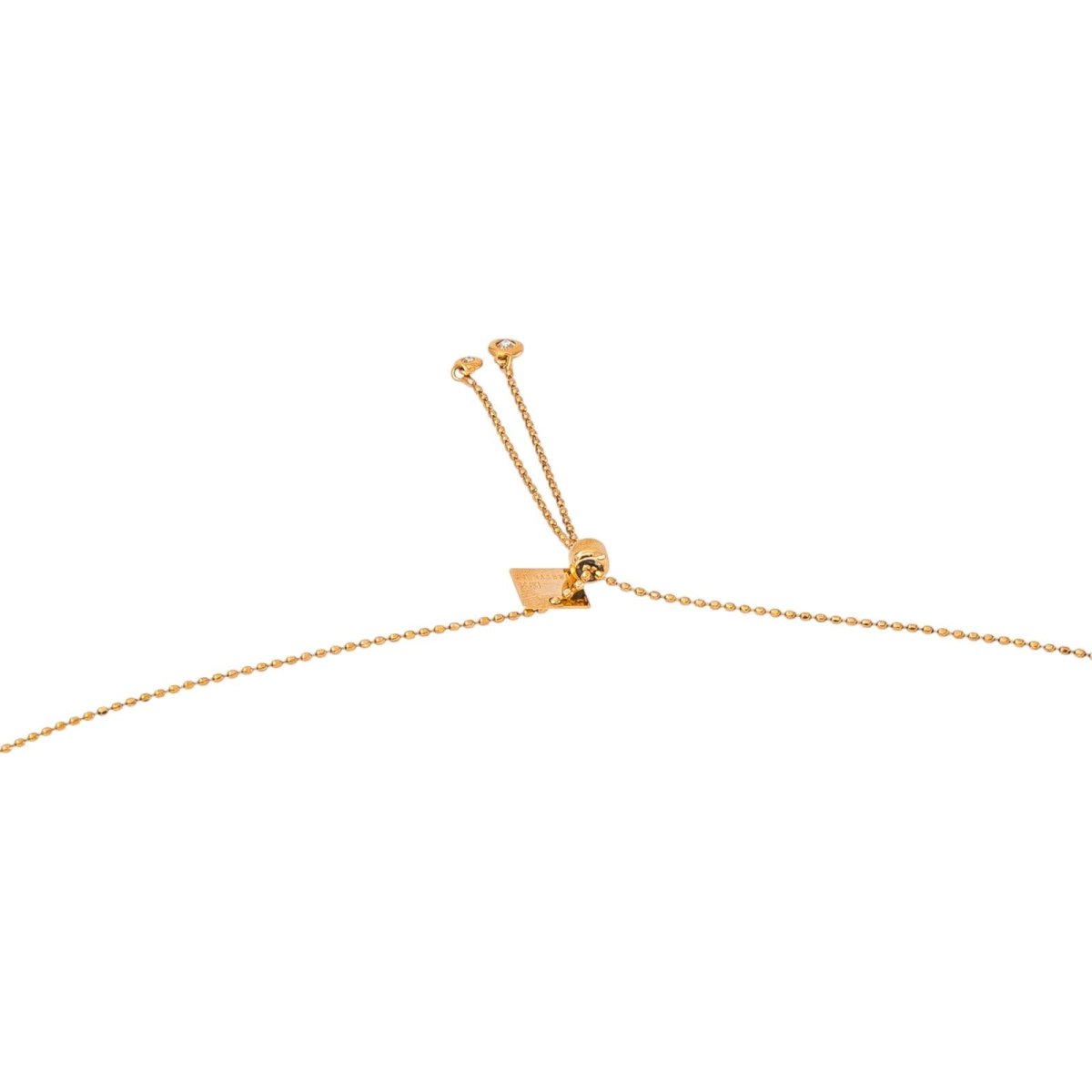 Collier Négligé GINETTE NY en or rose et diamants - Castafiore