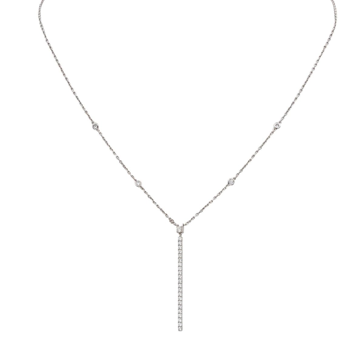 Messika Necklace Gatsby White Gold diamond