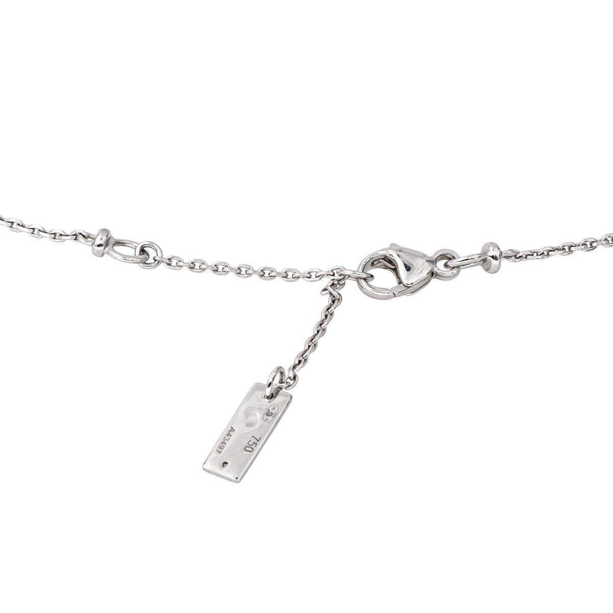 Collier Négligé MESSIKA "My Twin" en or blanc et diamants - Castafiore