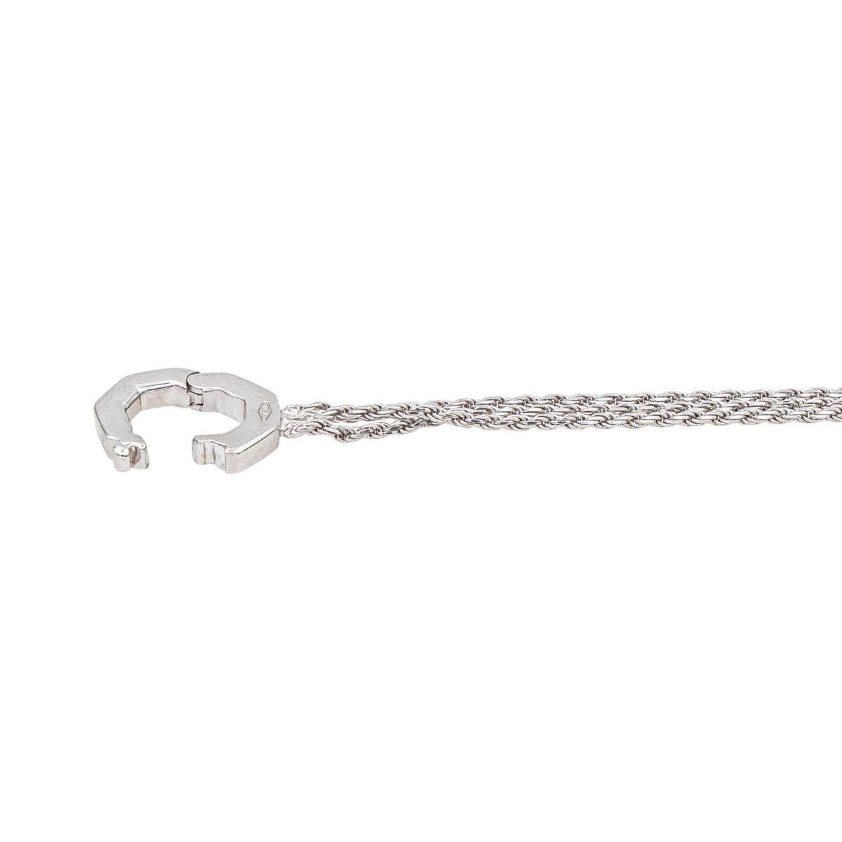 Collier Négligé Or blanc Perles - Castafiore