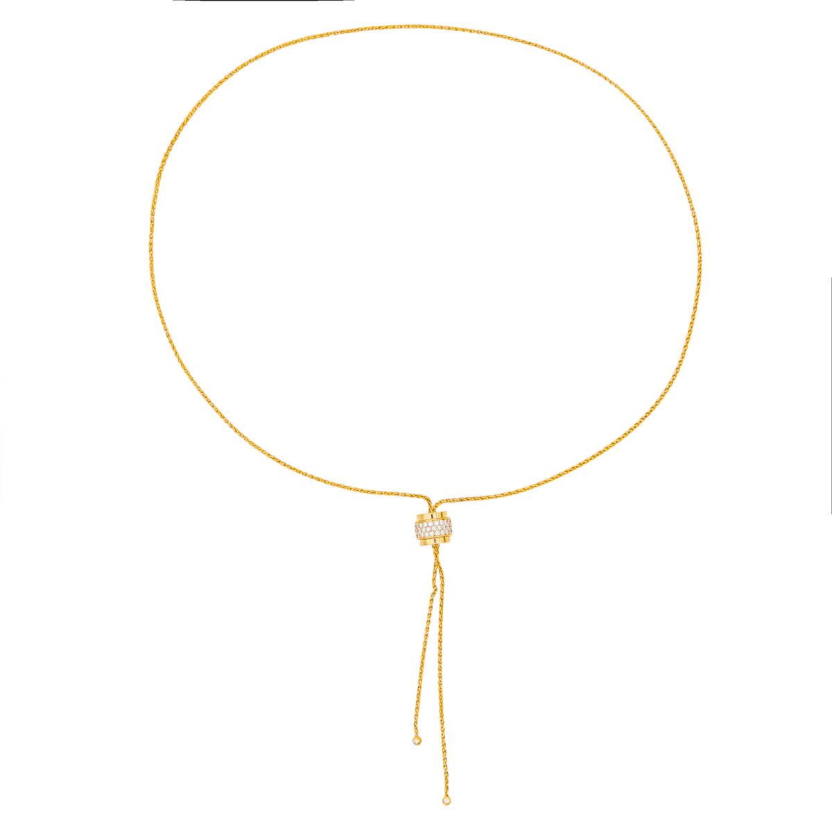 Collier Négligé PIAGET "Possession" en or jaune et diamants - Castafiore