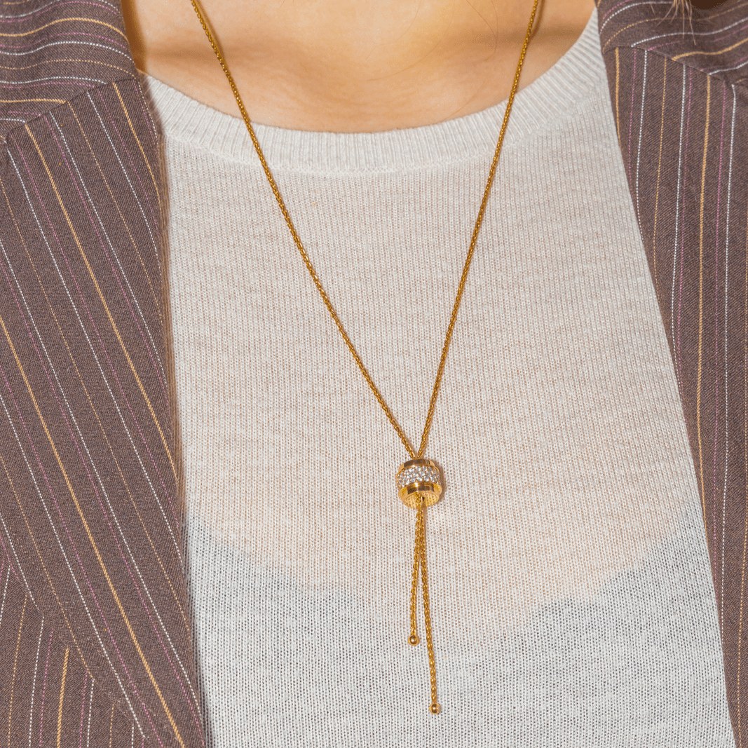 Collier Négligé PIAGET "Possession" en or jaune et diamants - Castafiore