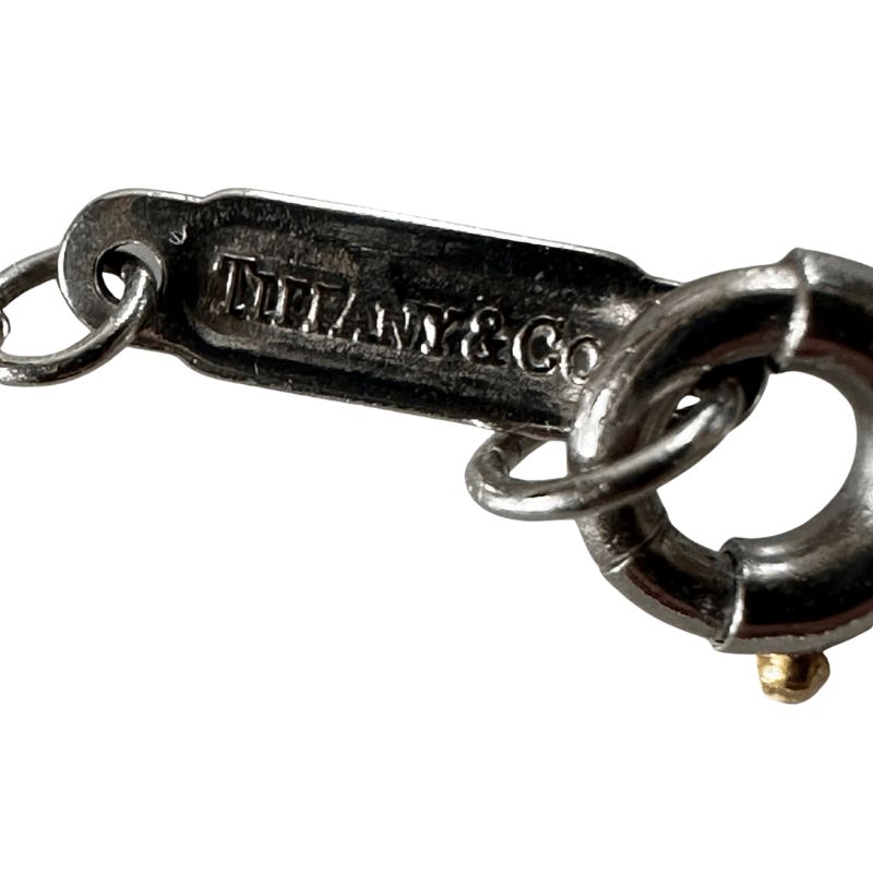 Collier Négligé TIFFANY & CO. "Voile diamant" en platine et diamants - Castafiore