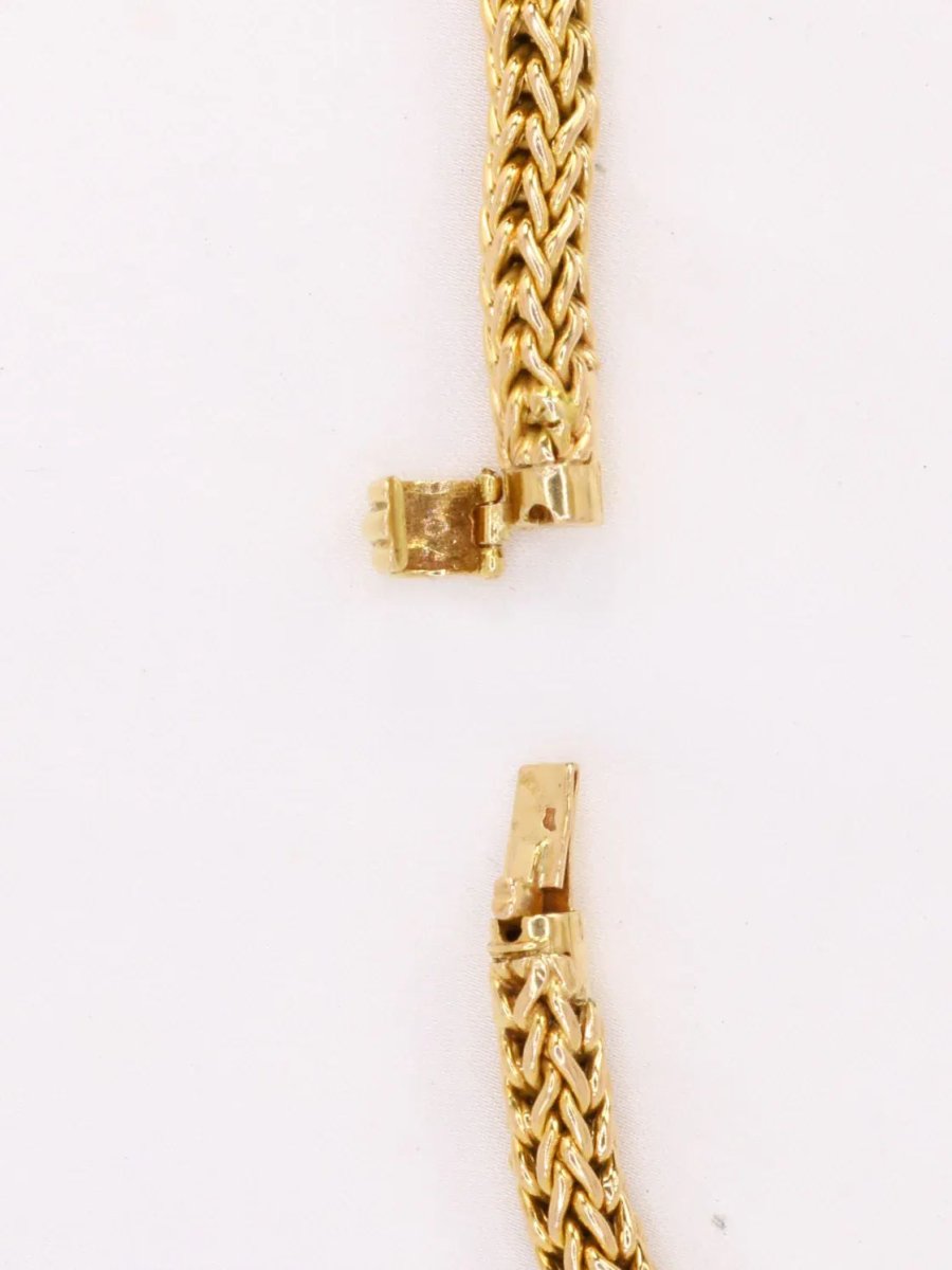 Collier noeud vintage or jaune - Castafiore