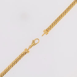 Collier occasion émeraudes diamants or jaune