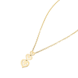 Necklace O.J. Perrin, "Cœur Légende", yellow gold.
