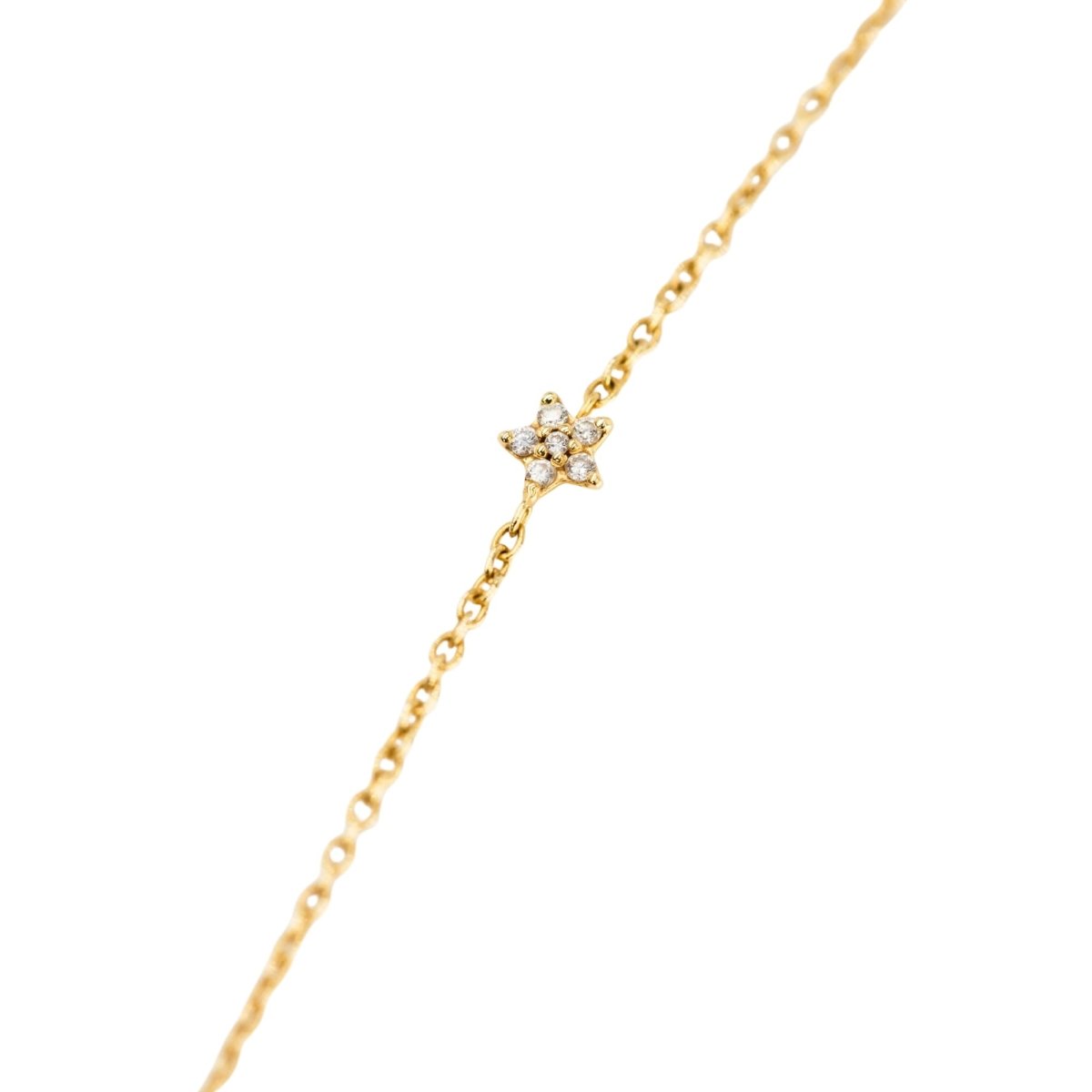 Collier OLE LYNGGAARD "Shooting Stars" en or jaune et diamants - Castafiore