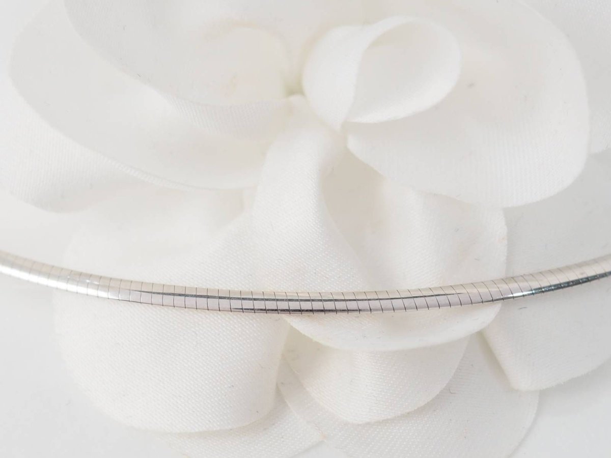 Collier Oméga en or blanc - Castafiore