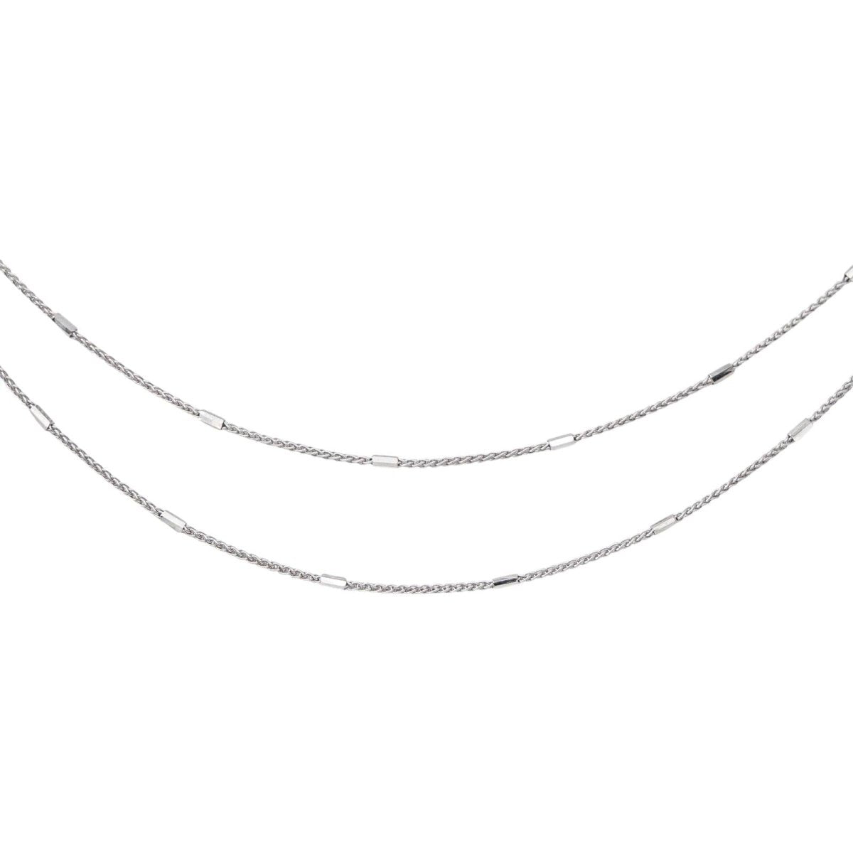 Collier Or blanc - Castafiore
