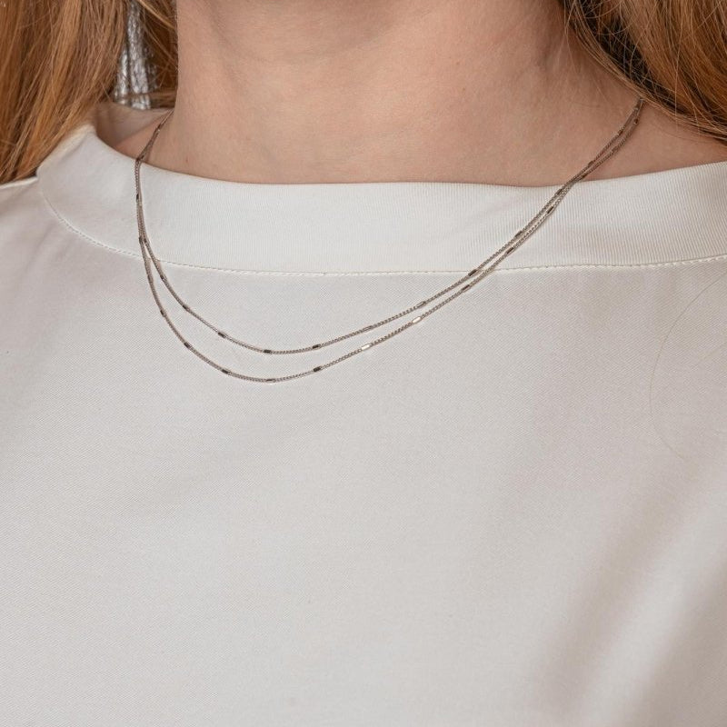 Collier Or blanc - Castafiore