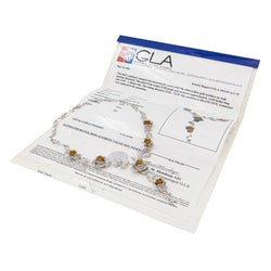 Collier Or blanc Diamant - Castafiore