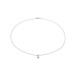 Collier Or blanc Diamant - Castafiore
