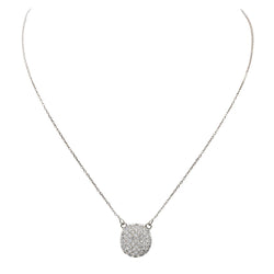 Collier Or blanc Diamant - Castafiore