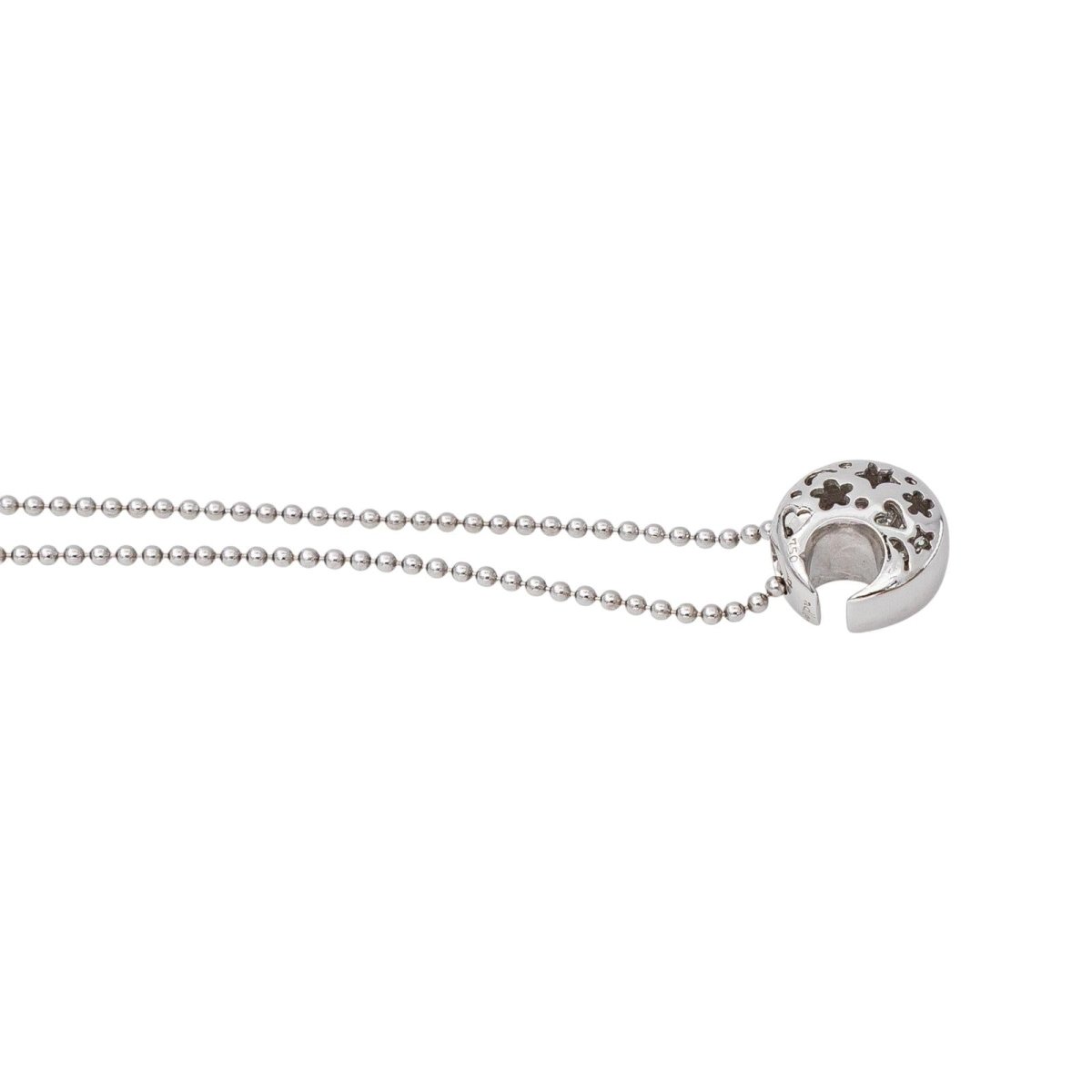 Collier Or blanc Diamant - Castafiore