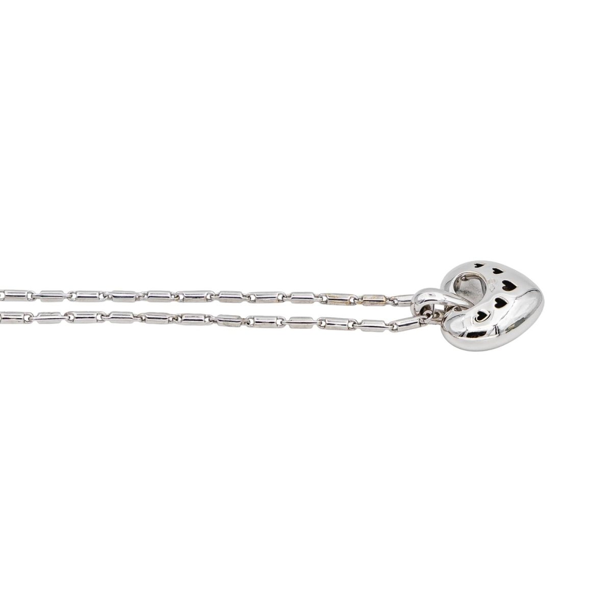 Collier Or blanc Diamant - Castafiore
