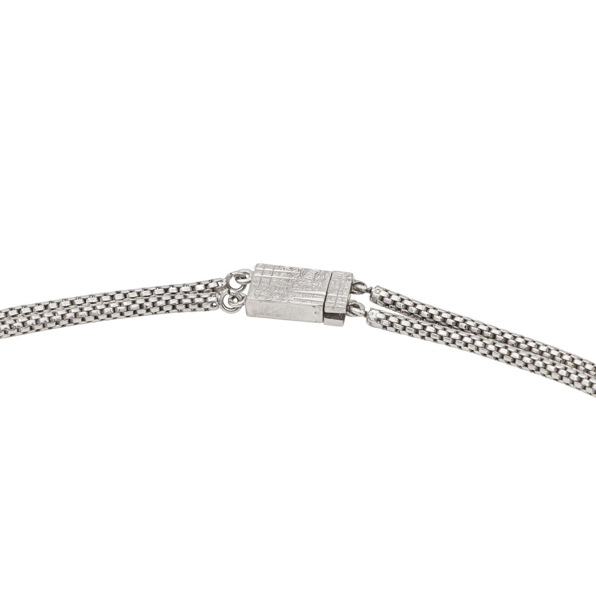 Collier Or blanc Diamant - Castafiore