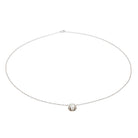 Collier Or blanc Diamant - Castafiore