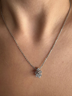 Collier - Or blanc et diamants - Castafiore