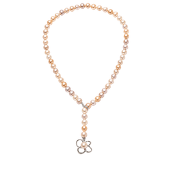 Collier or blanc et perles - Castafiore