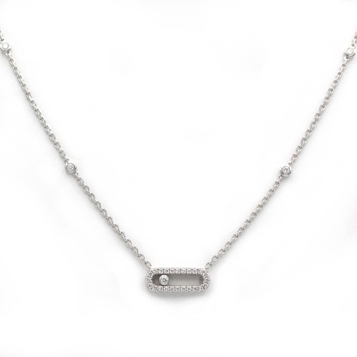 Collier Or blanc Move Uno - MESSIKA - Castafiore