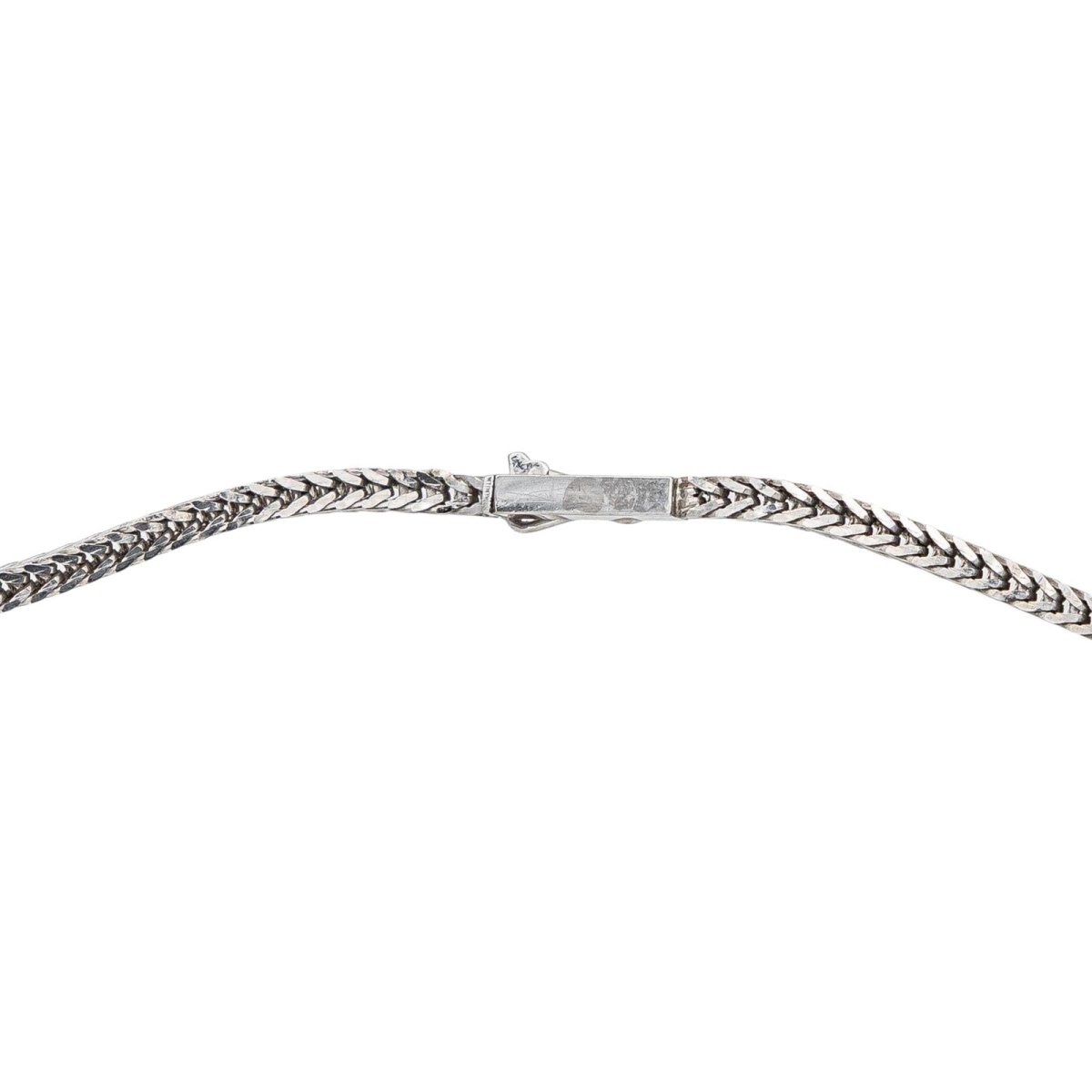 Collier Or blanc Saphir - Castafiore