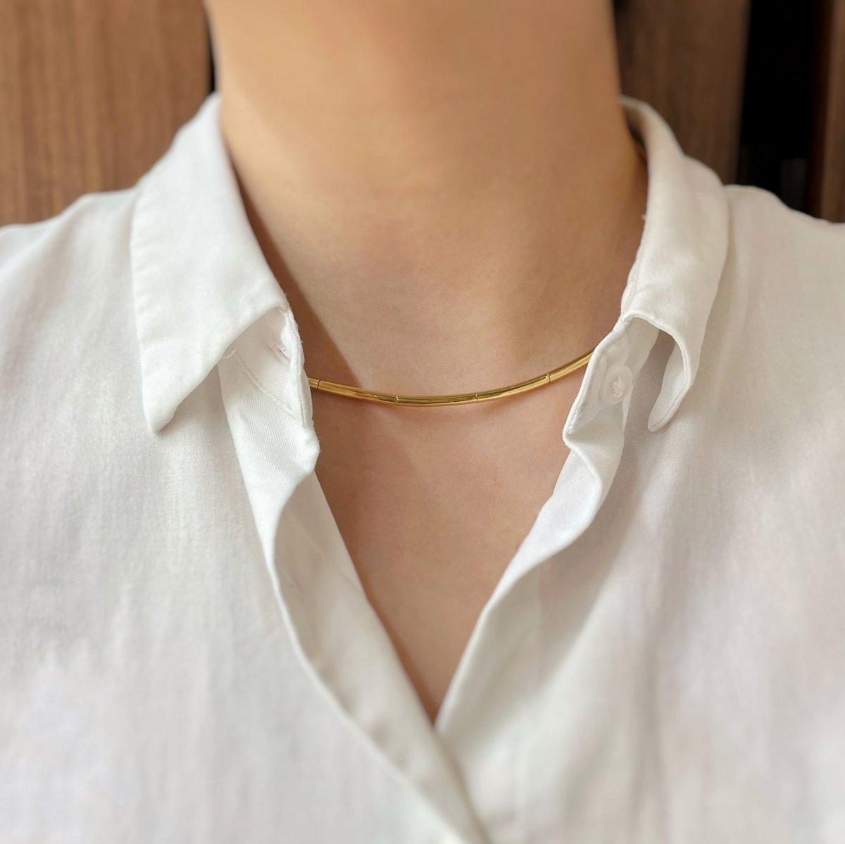 Collier Or Fuseau - POIRAY - Castafiore