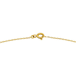 Necklace  Yellow gold  diamond