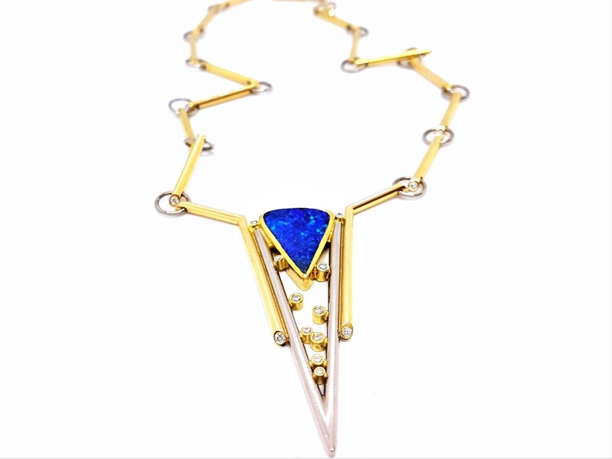 Collier Or jaune Diamant - Castafiore