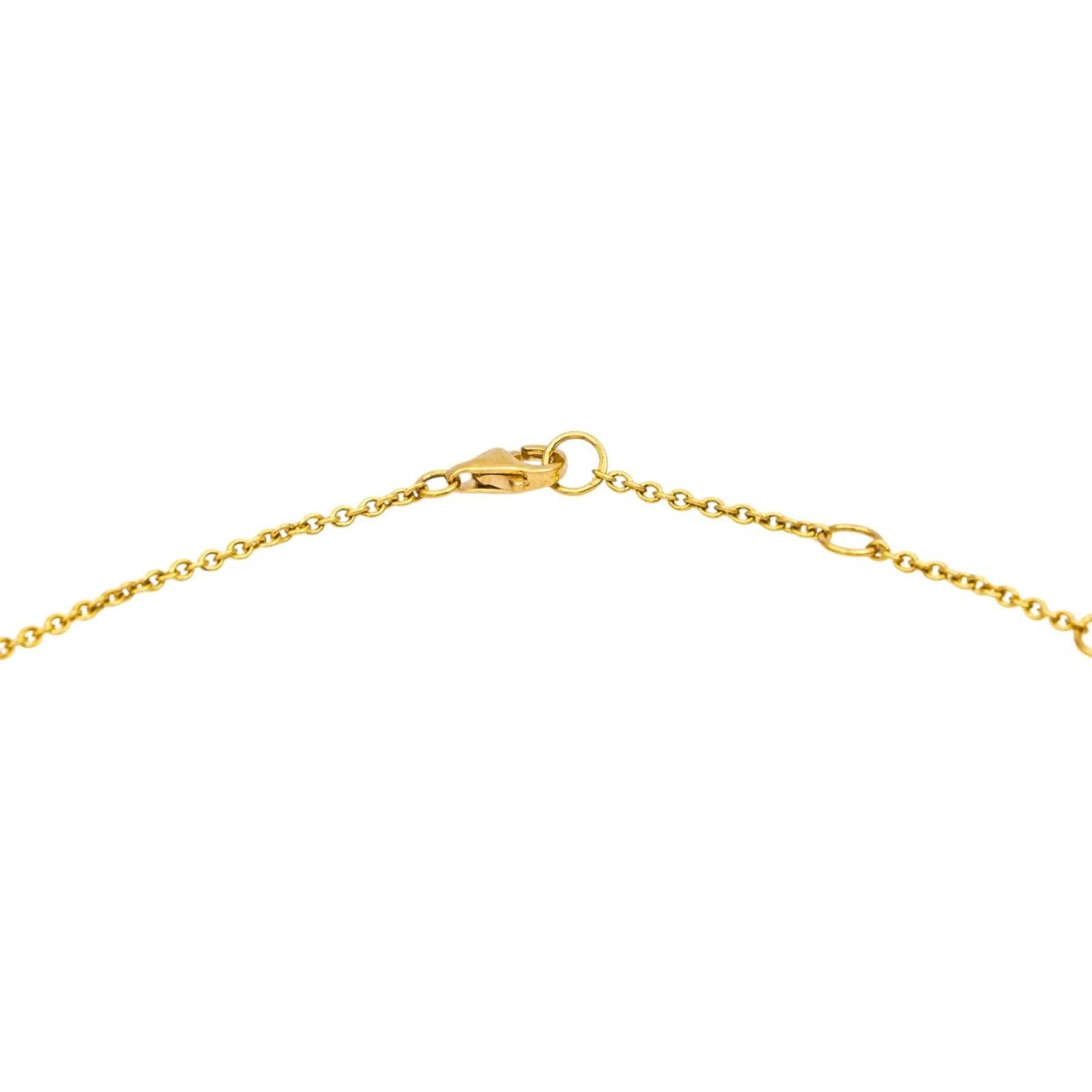 Necklace Yellow gold diamond