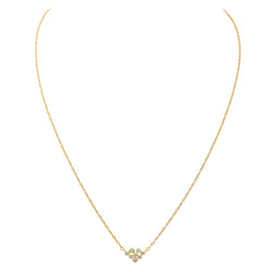 Collier Or jaune Diamant - Castafiore