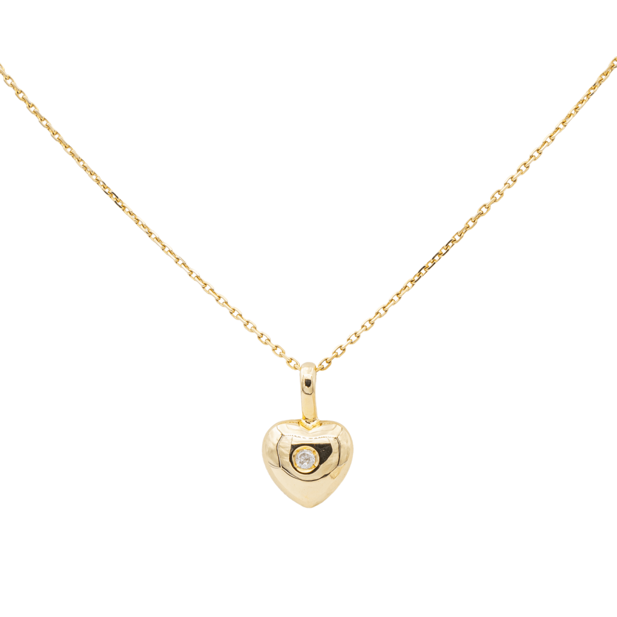 Collier Or jaune Diamant - Castafiore
