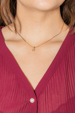 Collier Or Jaune Diamant en maille palmier - Castafiore